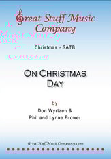 On Christmas Day for SATB SATB choral sheet music cover